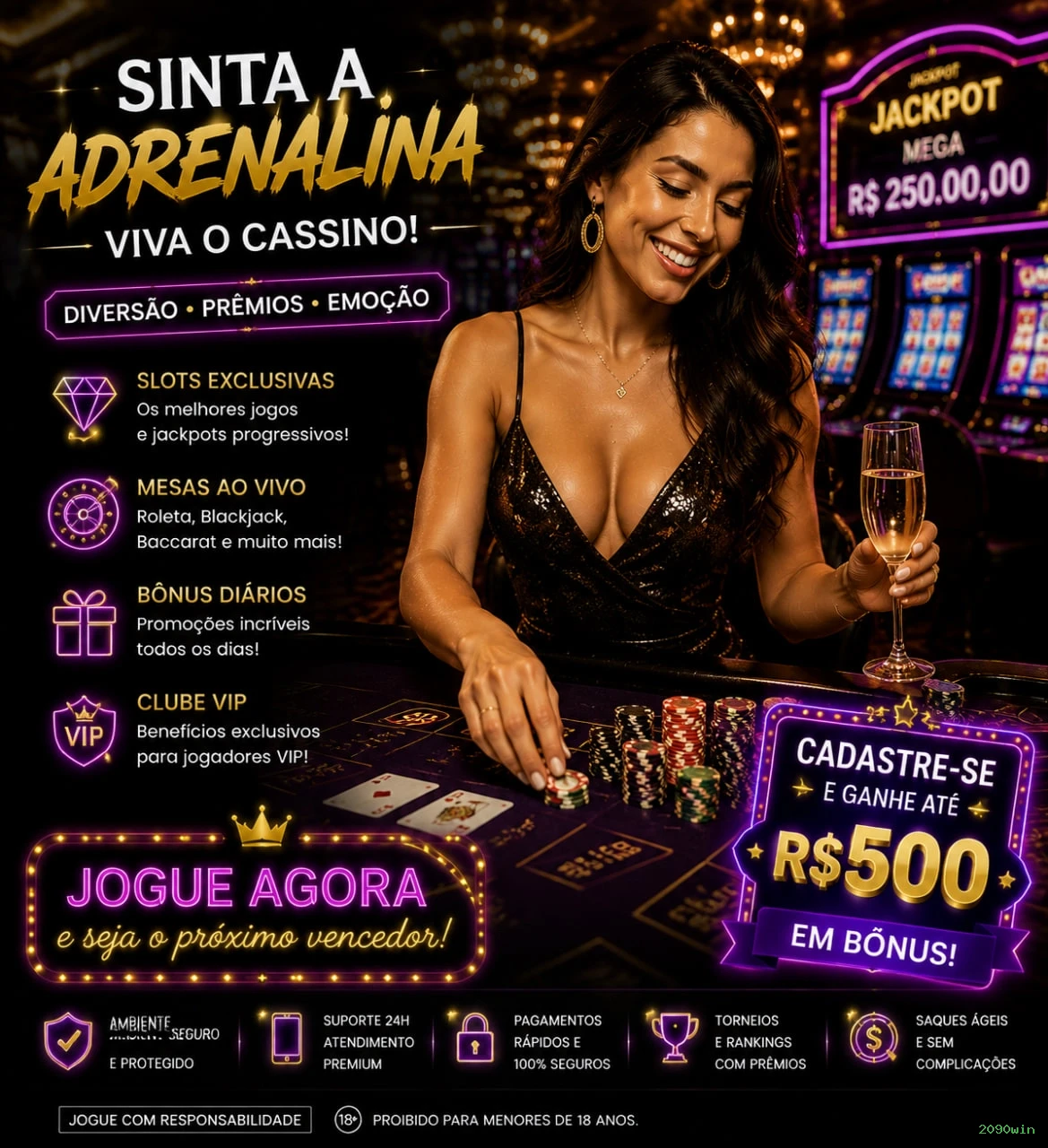 Guia rápido de apostas ao vivo na 2090win